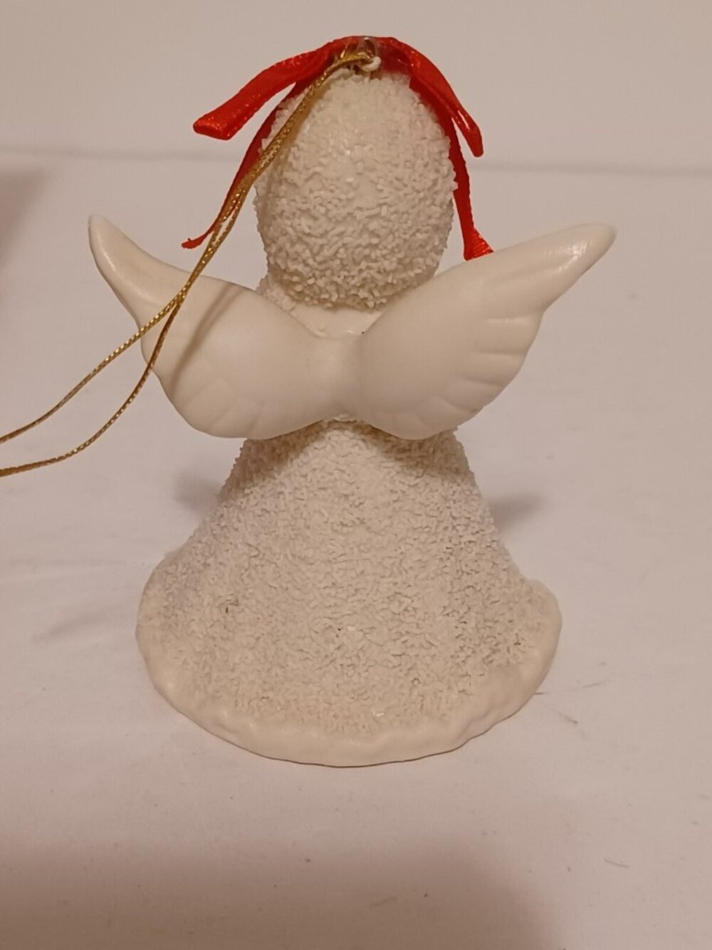 Lincolnshire Christmas Ornament Snowjade Praying Angel Bell Holiday Series w/Box - Picture 5 of 7
